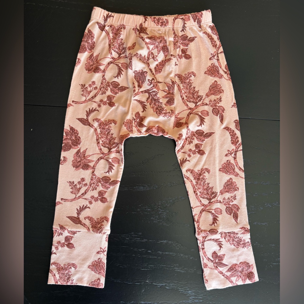 Kate Quinn classic panda pants - villa floral batik, modal